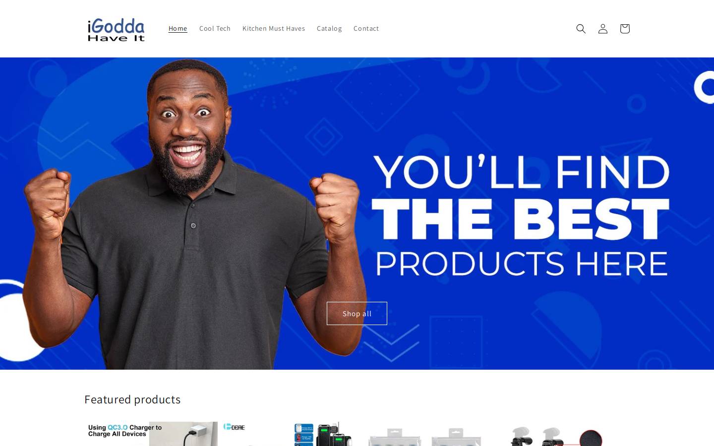 igodda.com homepage screenshot