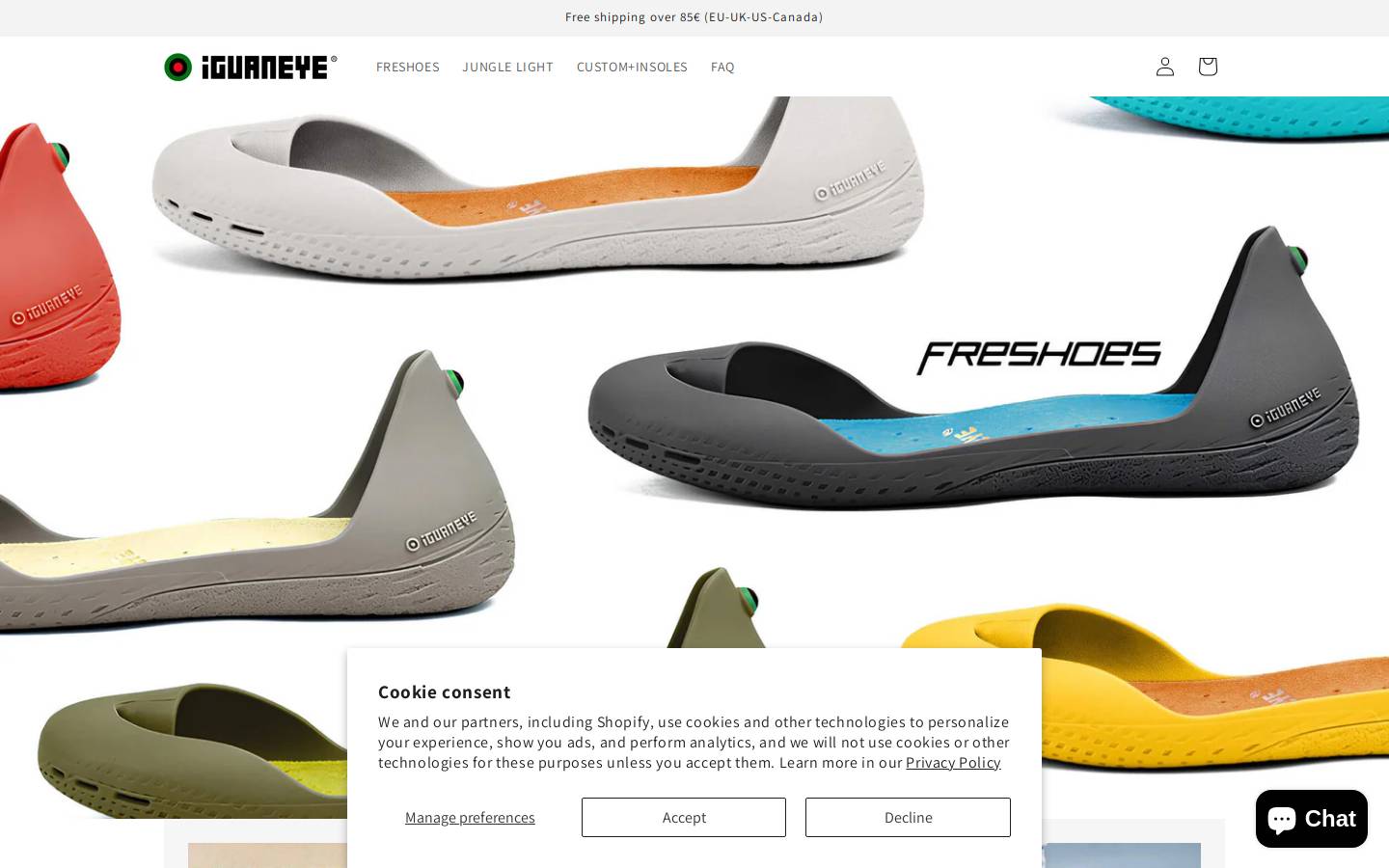 iguaneye.com homepage screenshot