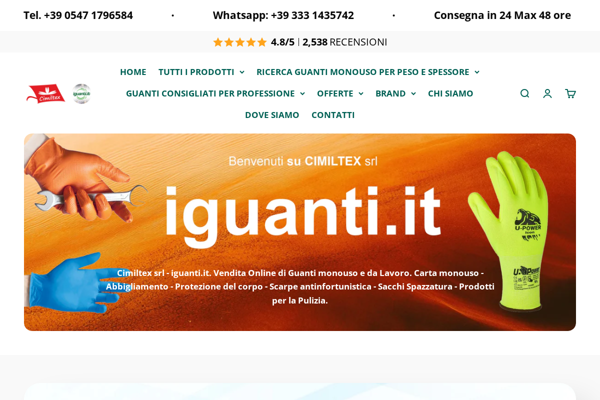 Iguanti homepage screenshot