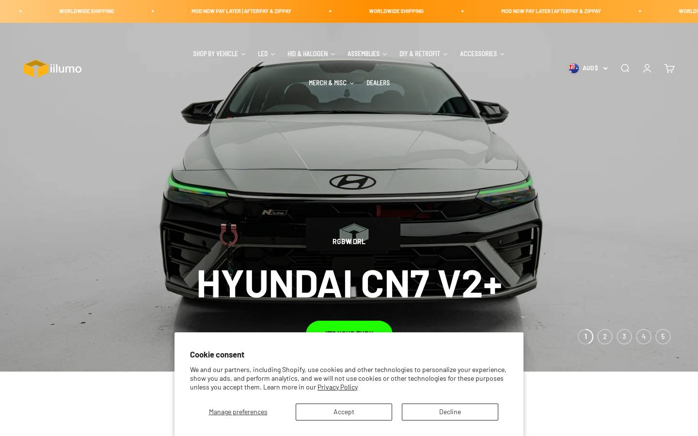 iilumo homepage screenshot