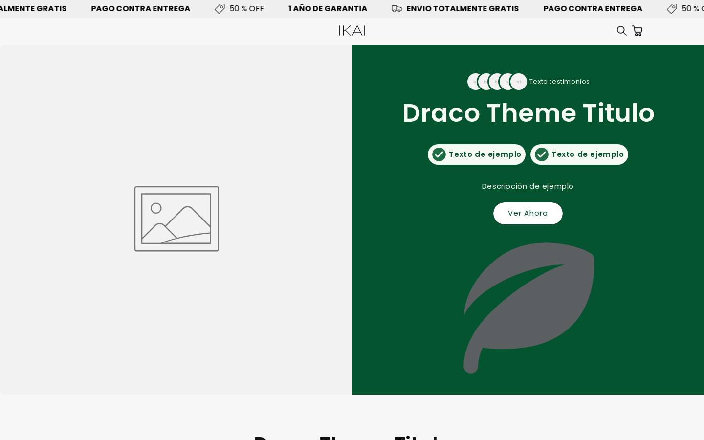 ikai.store homepage screenshot