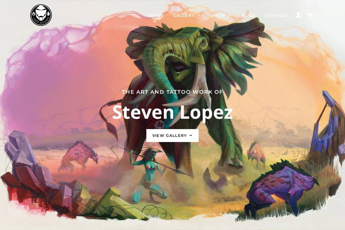 ikeepmoving.com homepage screenshot