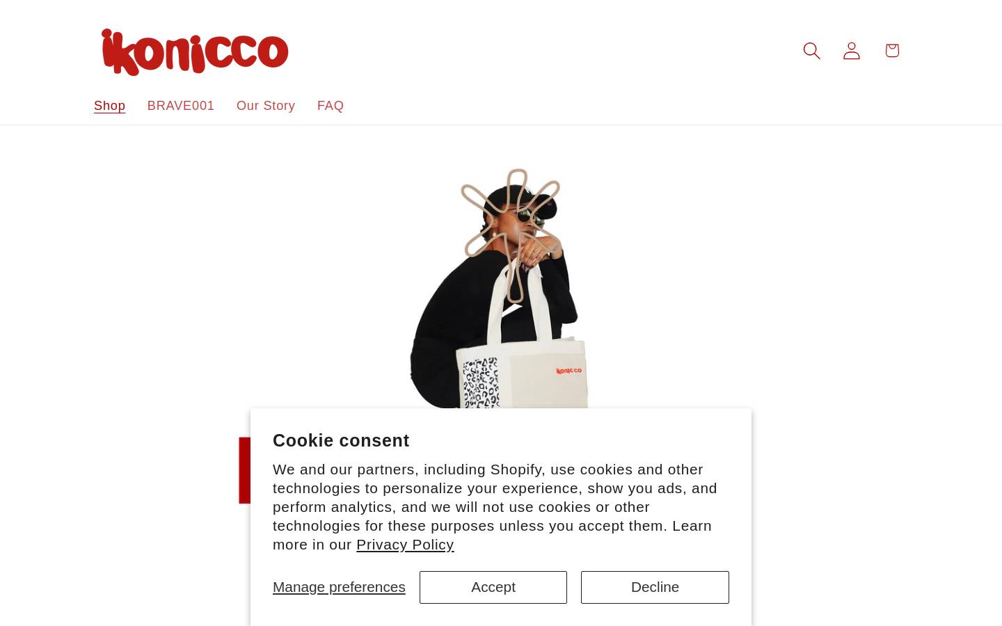 ikonicco.com homepage screenshot