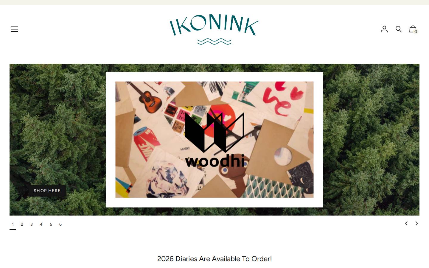 ikonink.com.au homepage screenshot