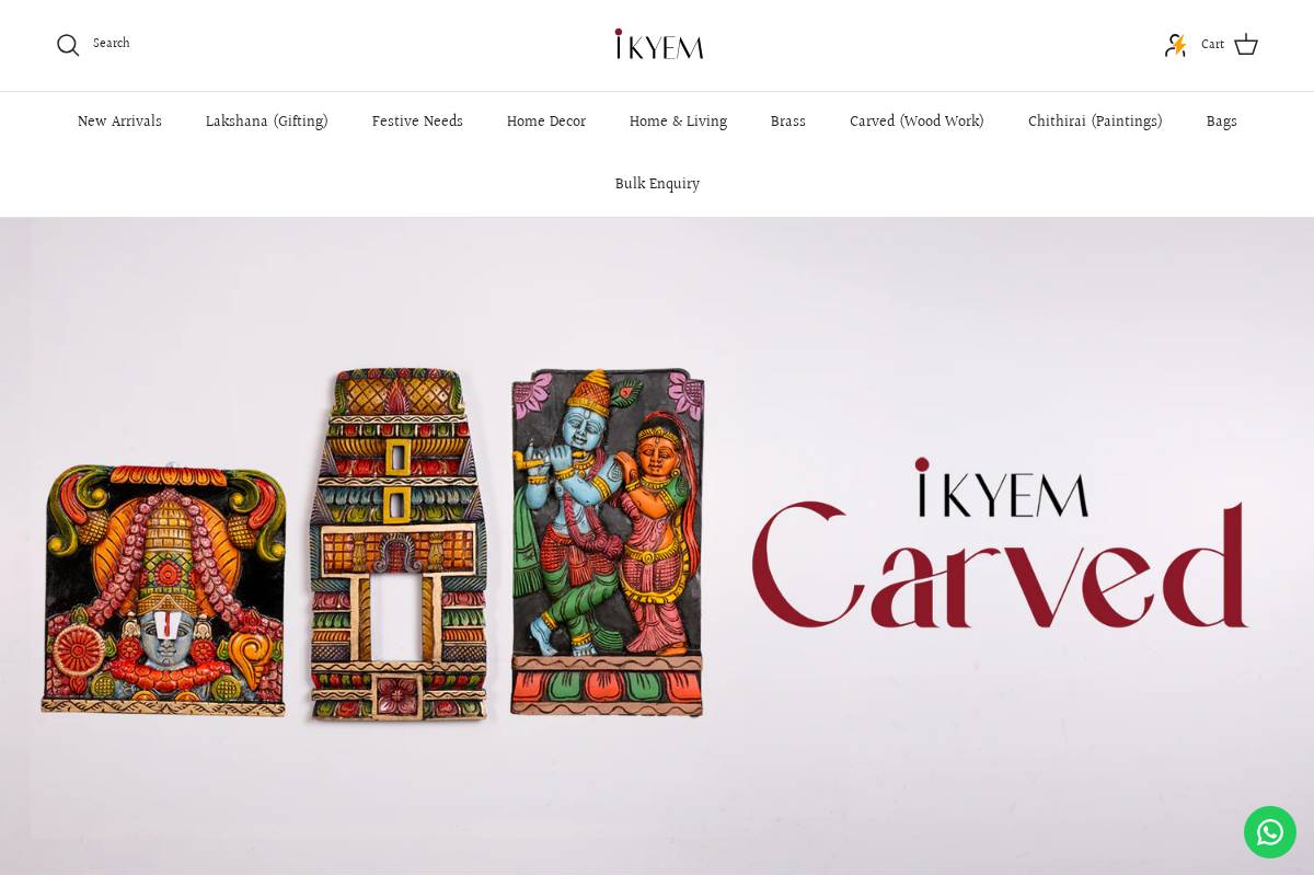 ikyem.com homepage screenshot
