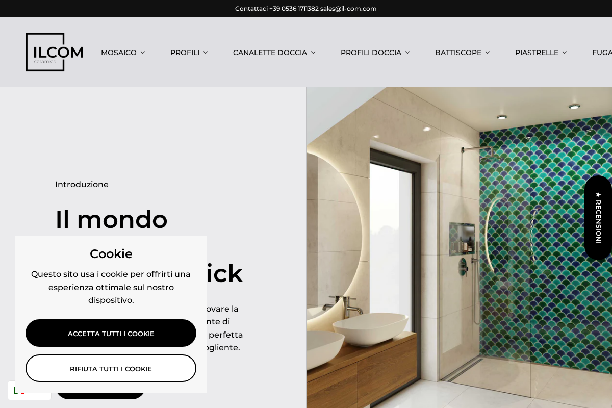 Il Com homepage screenshot