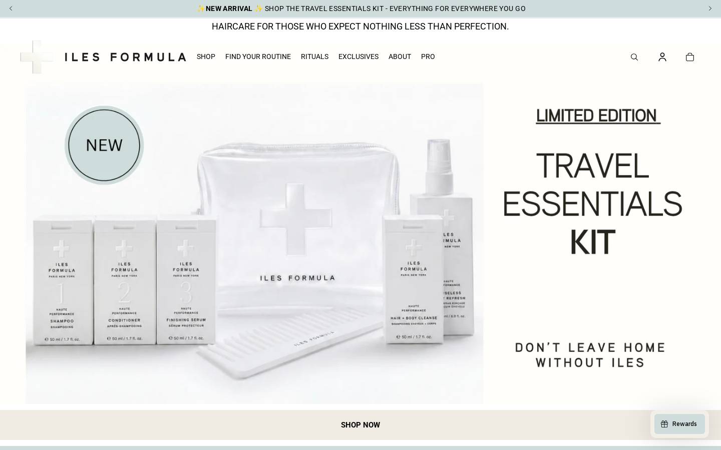 ilesformula.com homepage screenshot