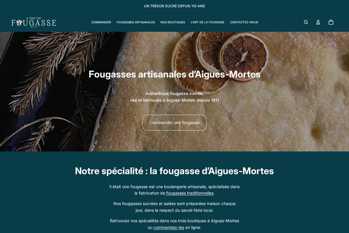 iletaitunefougasse.fr homepage screenshot