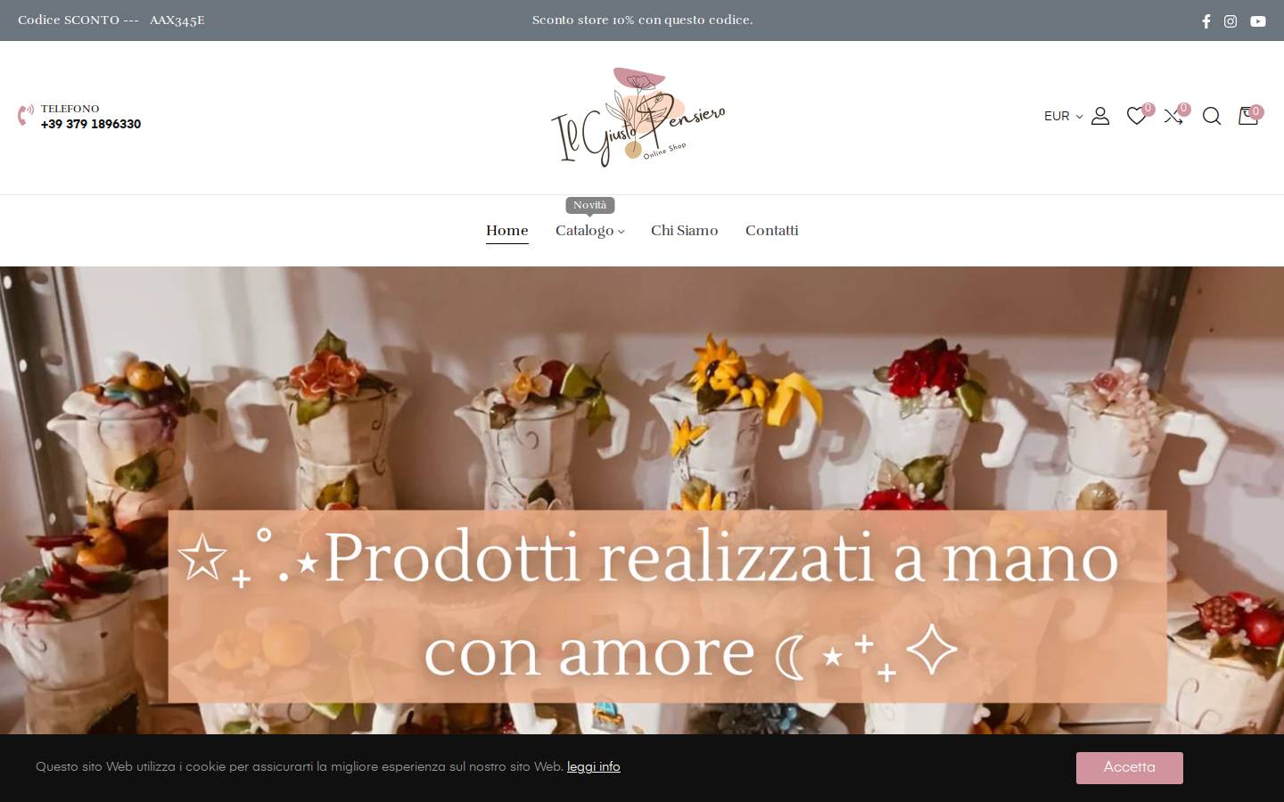 ilgiustopensiero.it homepage screenshot