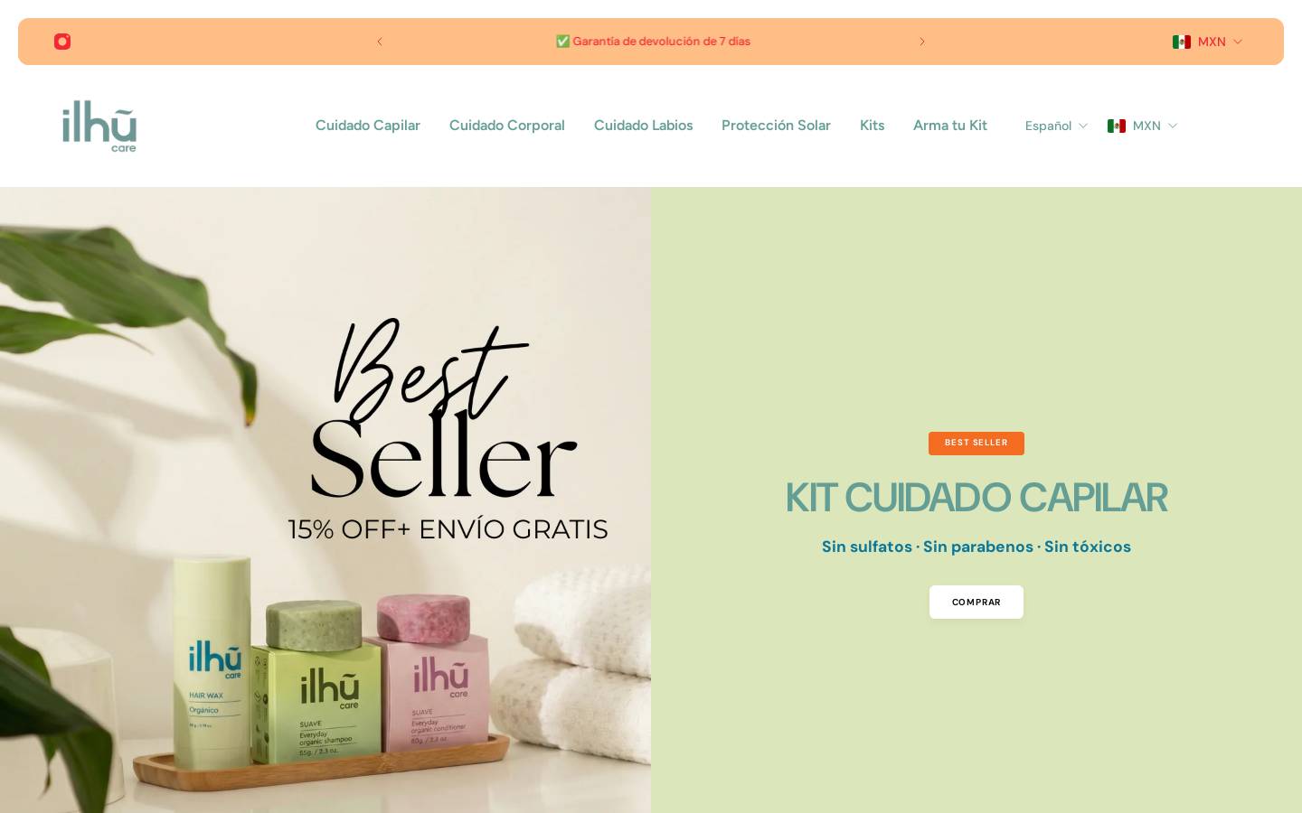 ilhu.com homepage screenshot
