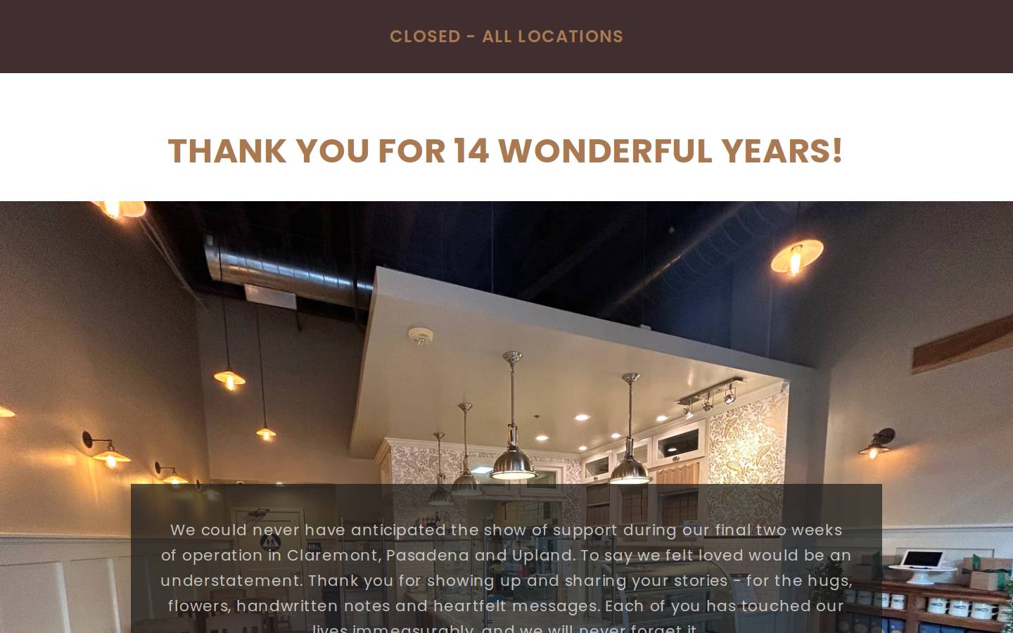 ilikepiebakeshop.com homepage screenshot