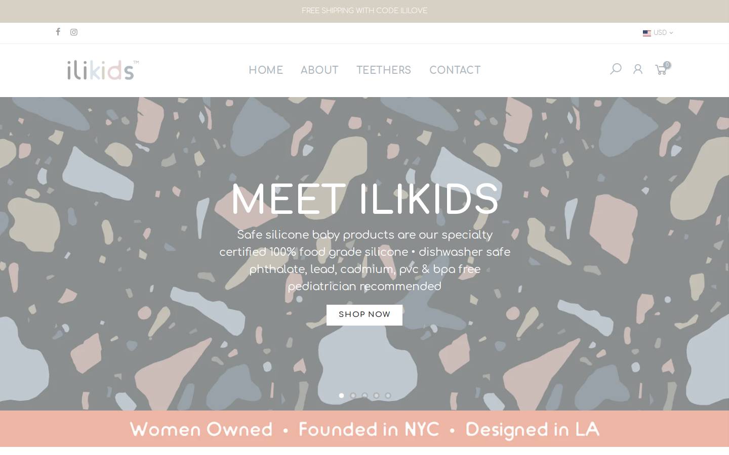 ilikids.com homepage screenshot