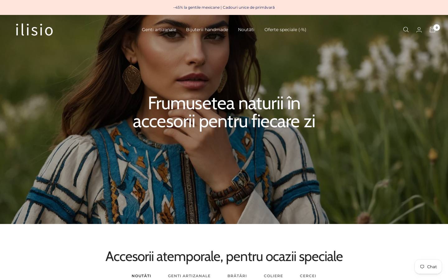 ilisio.ro homepage screenshot