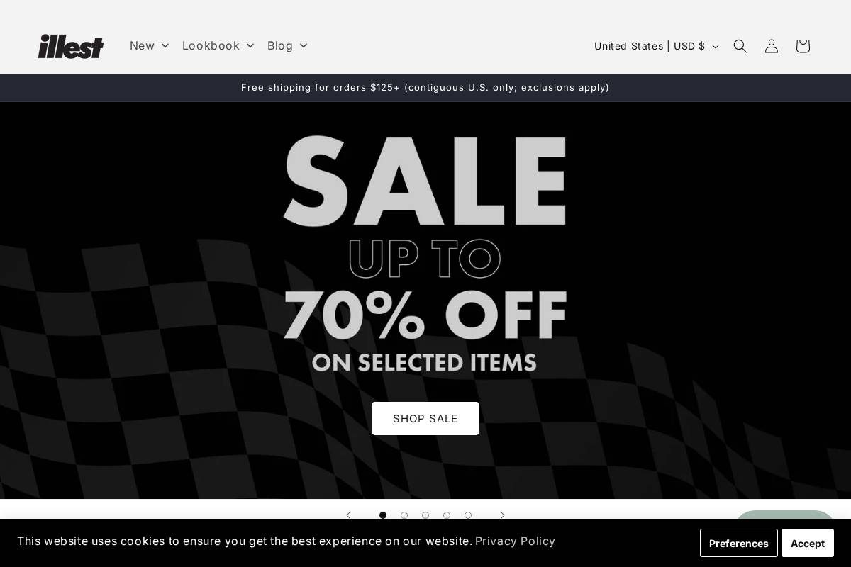 illestbrand.com homepage screenshot