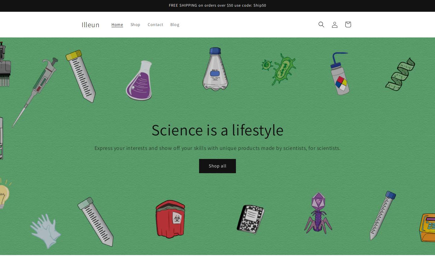 illeun.com homepage screenshot