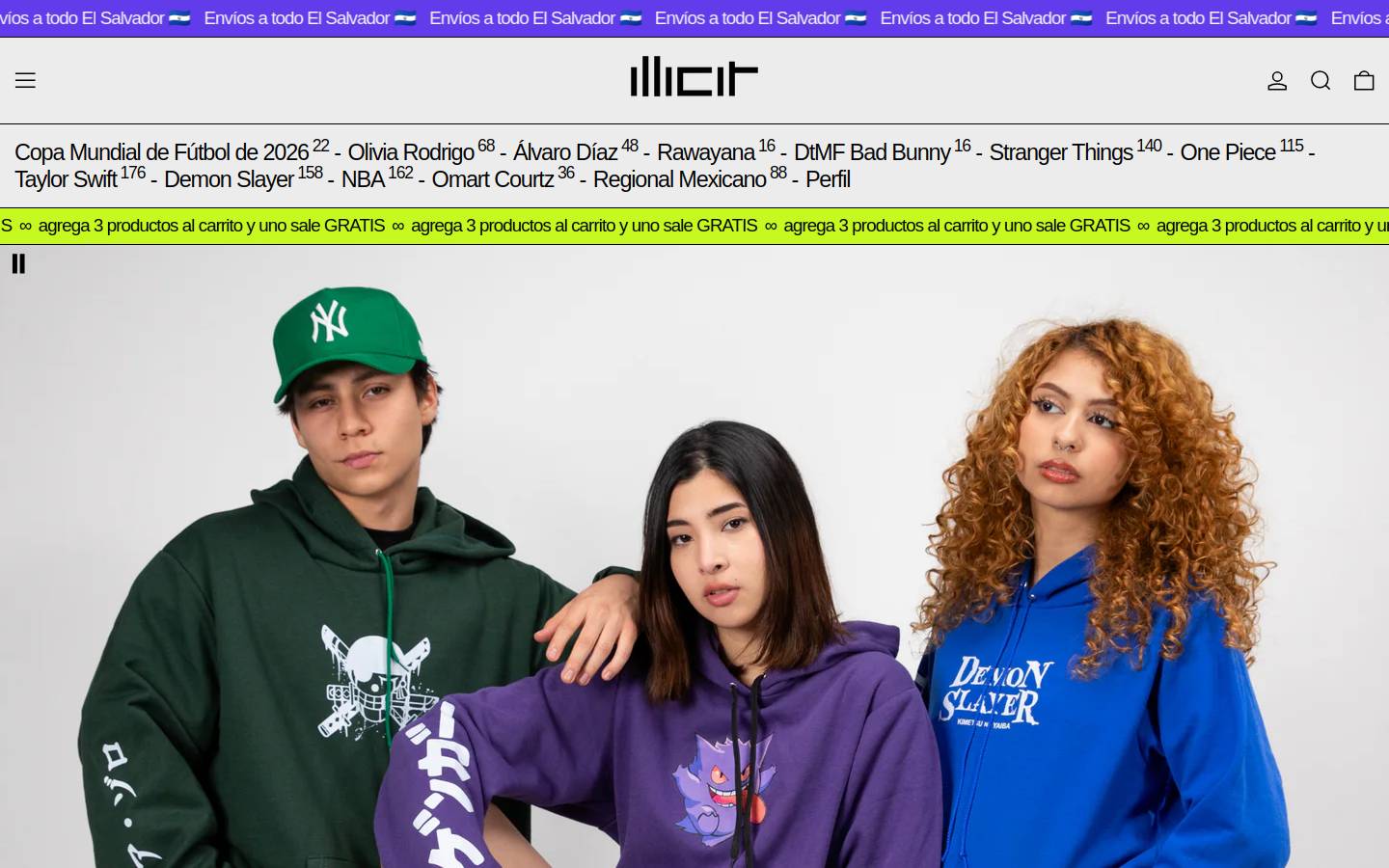 illicitsv.com homepage screenshot