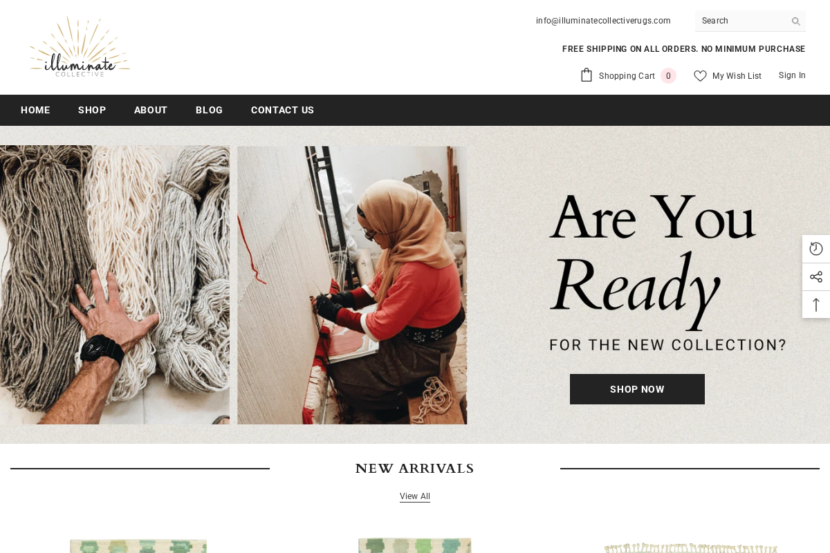 Illuminate Collective homepage screenshot