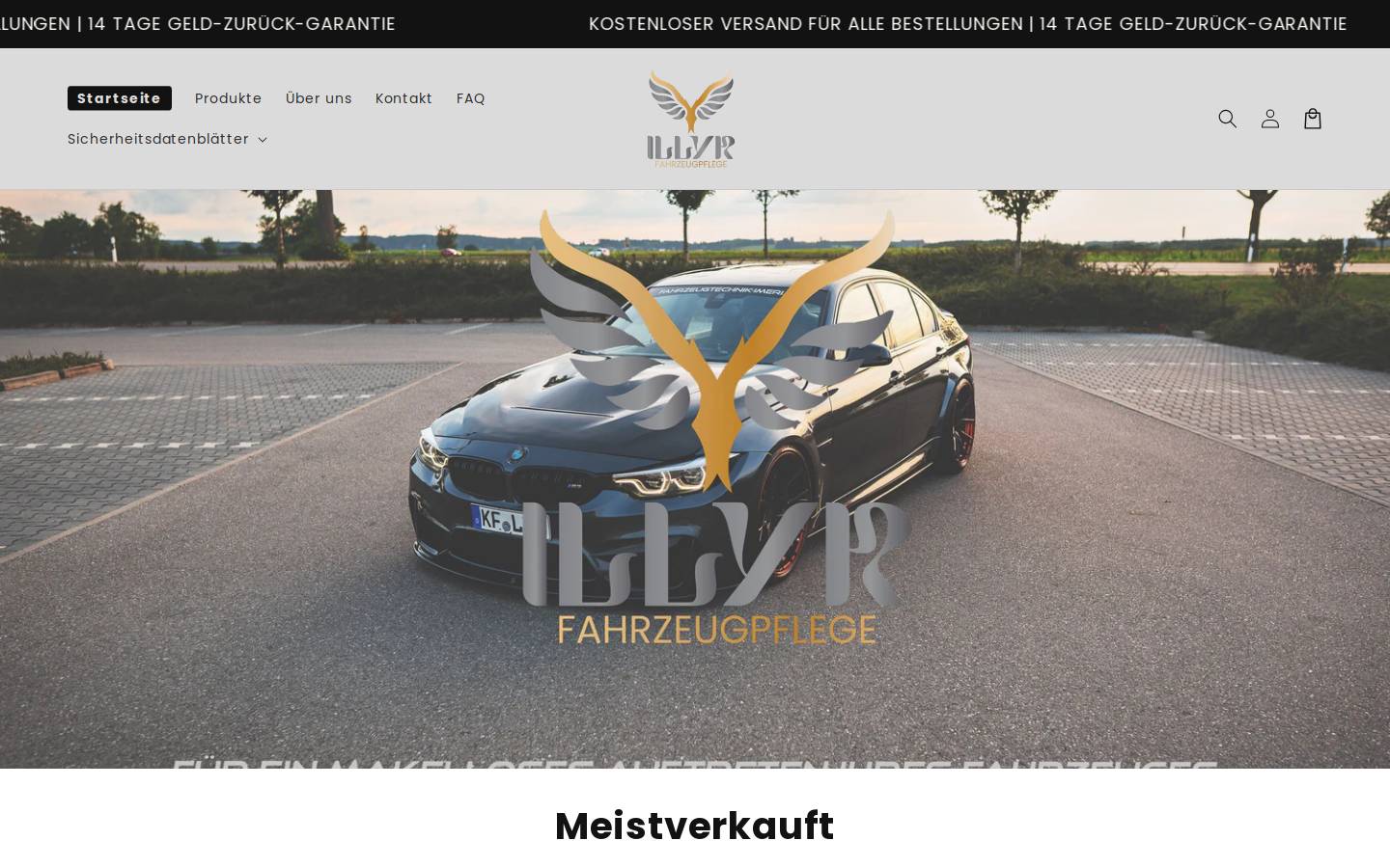 illyr.de homepage screenshot