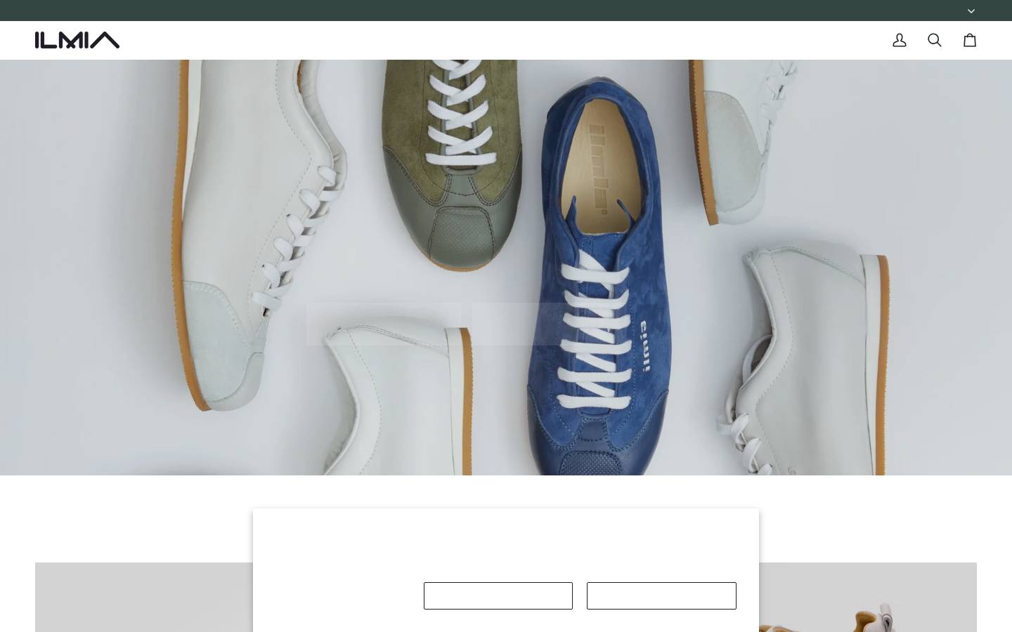 Ilmia homepage screenshot