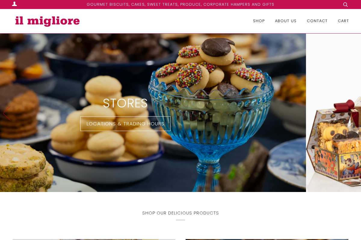 Il Migliore homepage screenshot