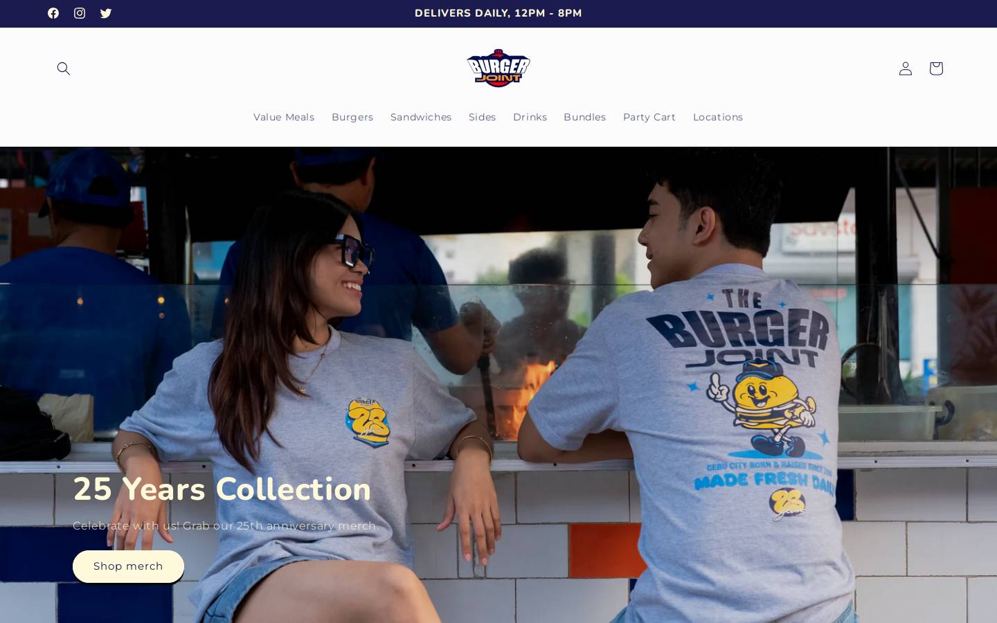 iloveburgerjoint.com homepage screenshot
