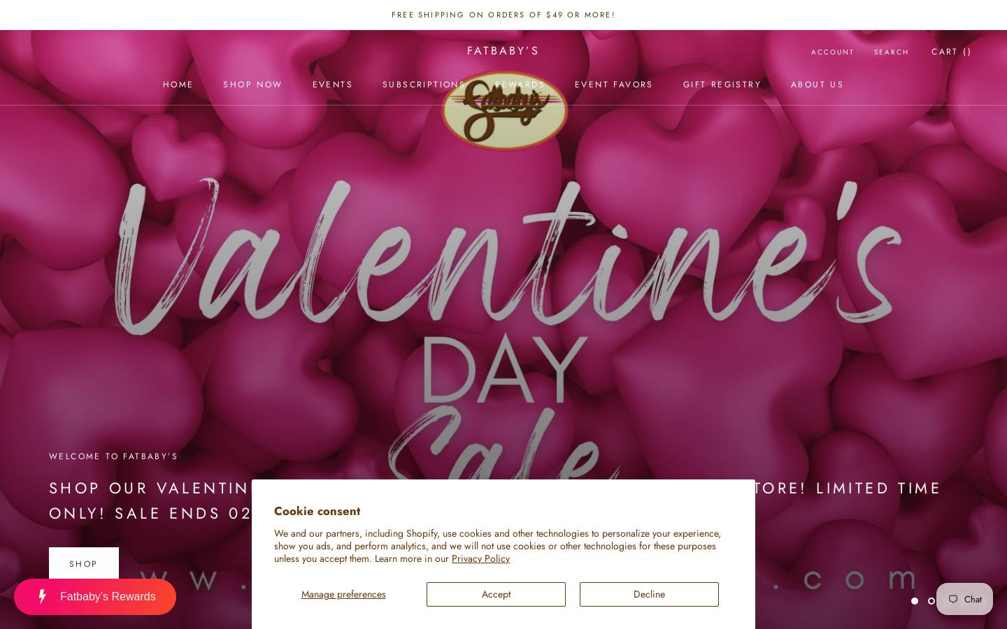 ilovefatbabys.com homepage screenshot