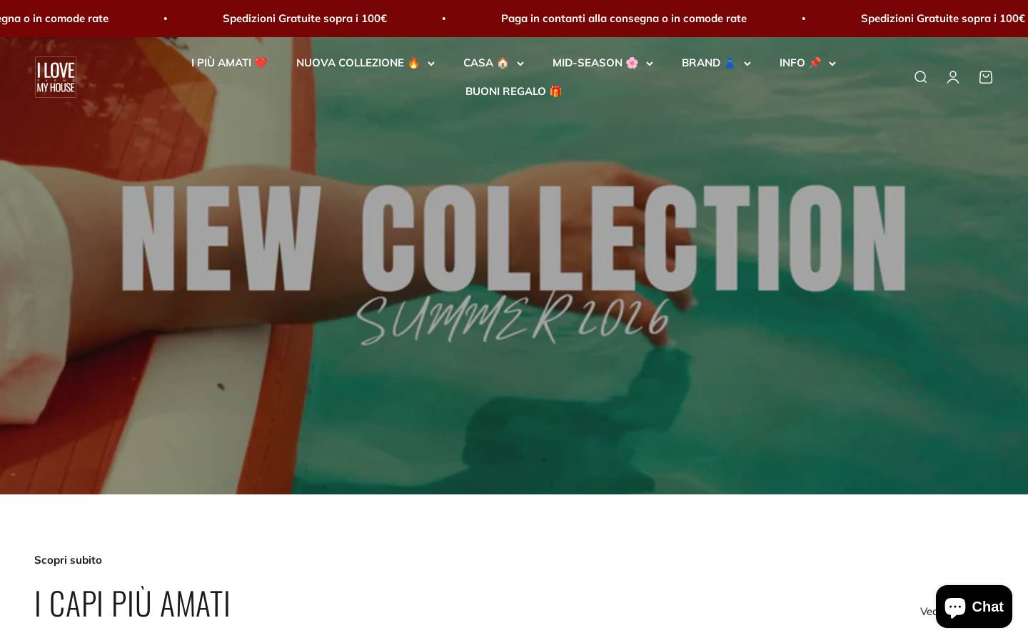 I Love My House homepage screenshot