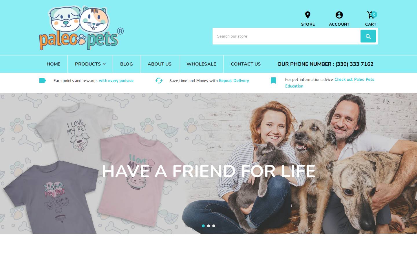 ilovemypetcare.com homepage screenshot