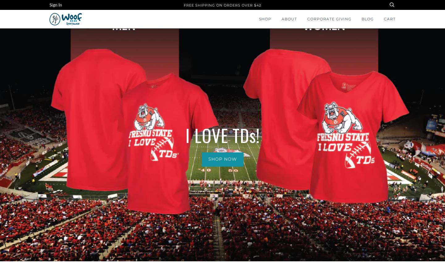 ilovetds.com homepage screenshot