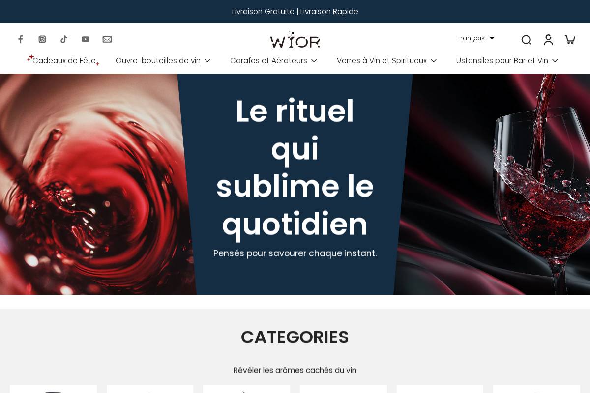 ilovewior.com homepage screenshot