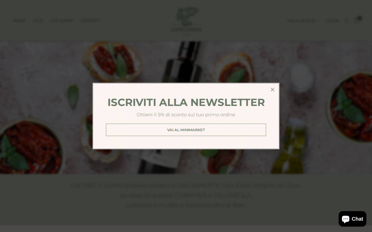 ilsannicandrese.it homepage screenshot