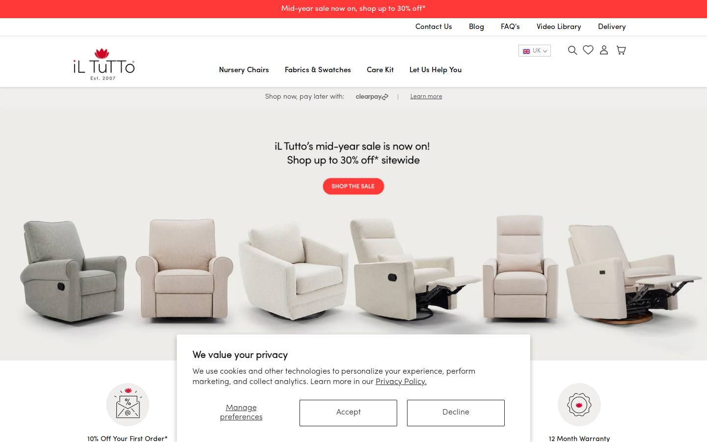 Iltutto homepage screenshot