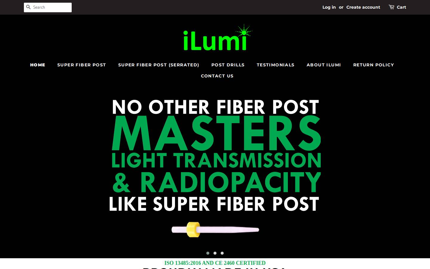 ilumisi.com homepage screenshot