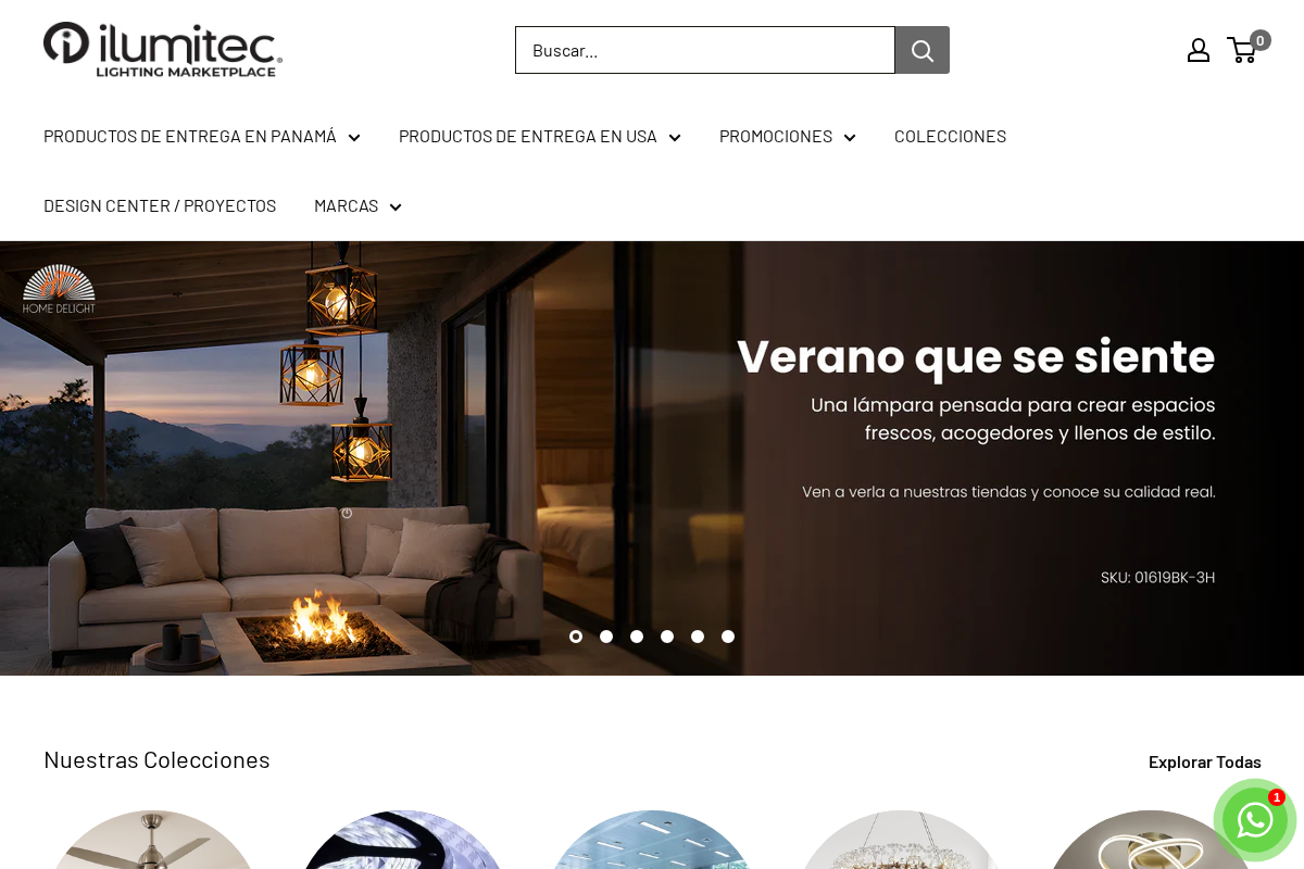 ilumitecsa.com homepage screenshot