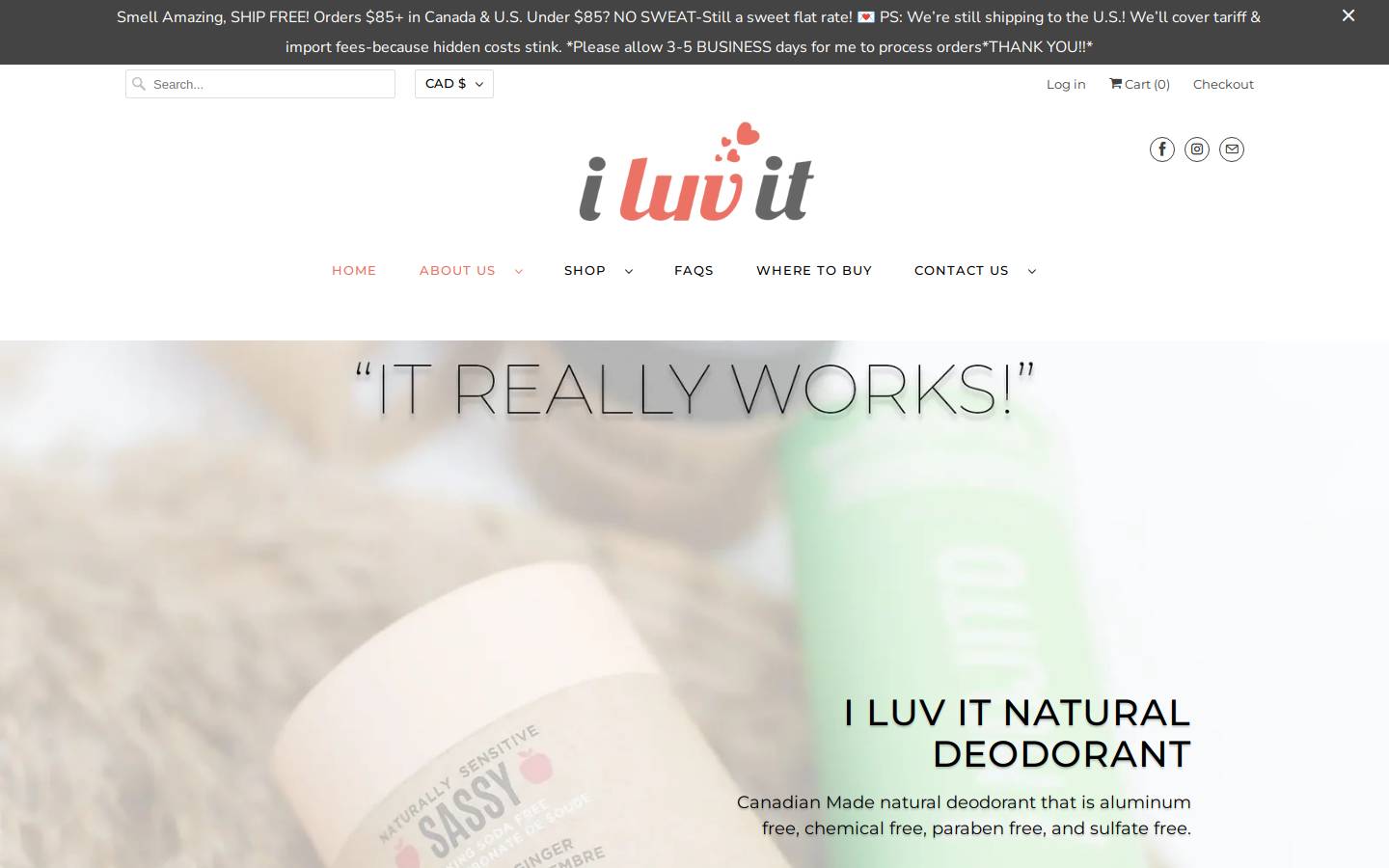 iluvit.ca homepage screenshot