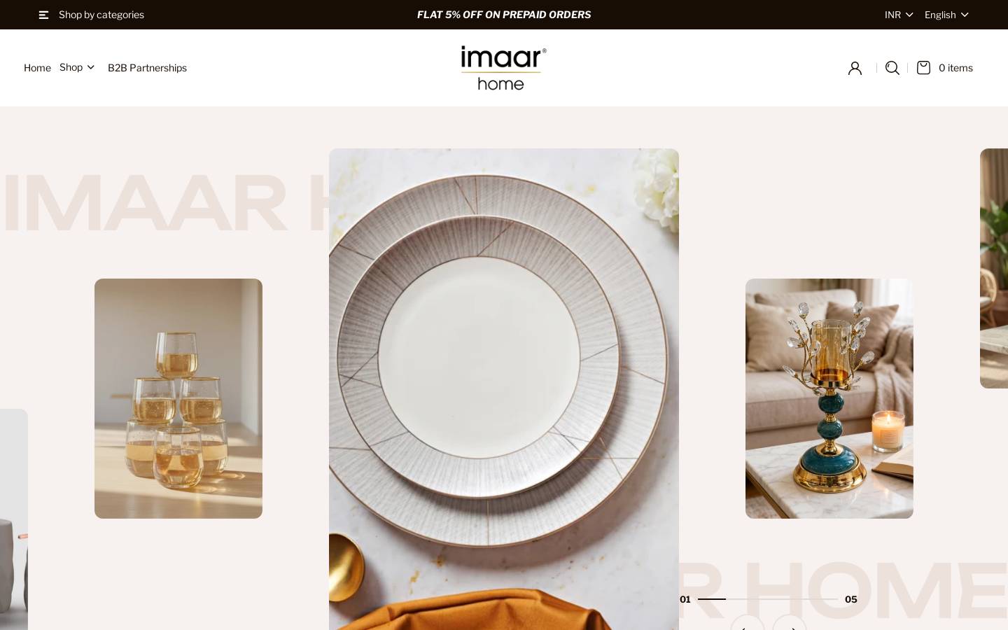 imaarhome.com homepage screenshot