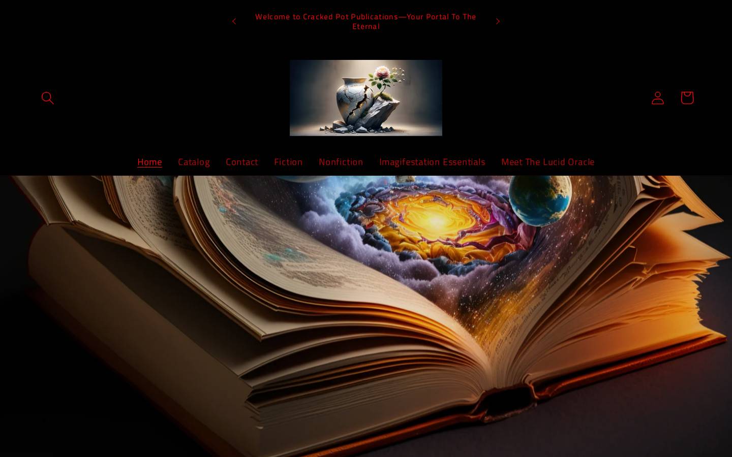 imagifestors.com homepage screenshot