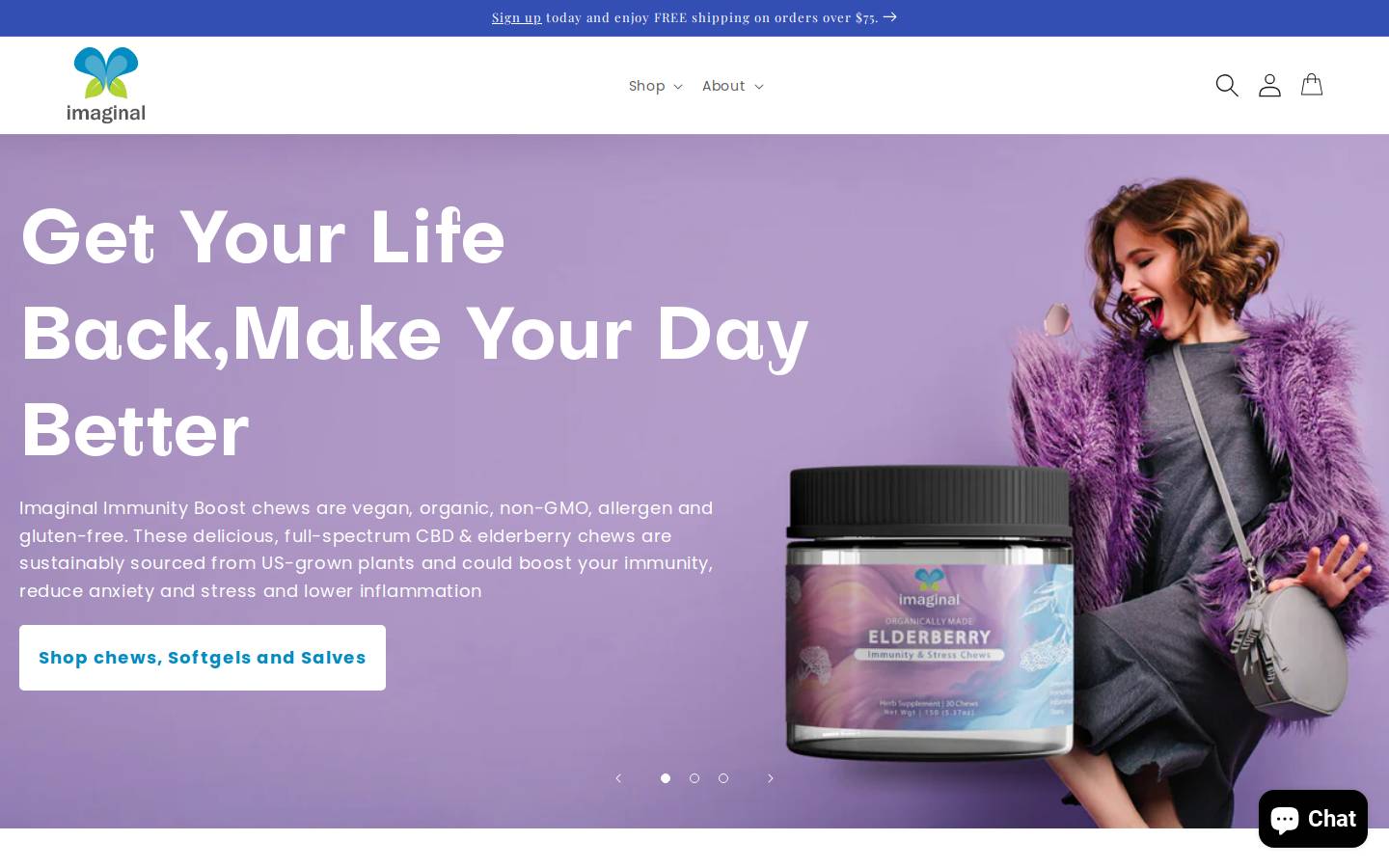imaginal.tech homepage screenshot