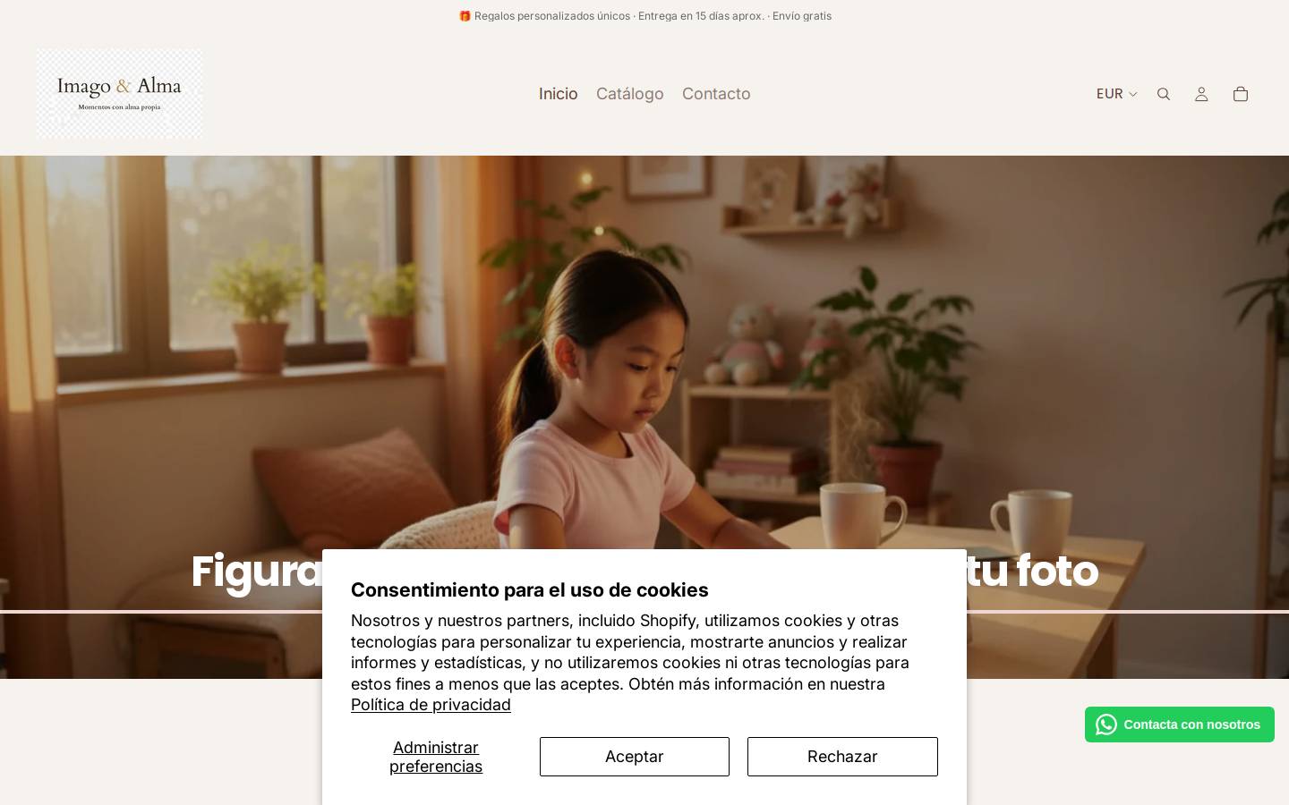imagoalma.com homepage screenshot