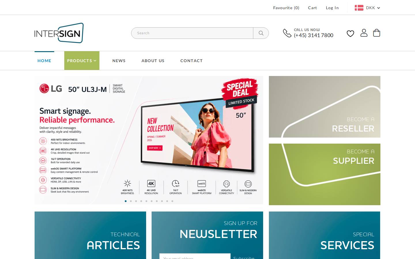 imagosonas.dk homepage screenshot