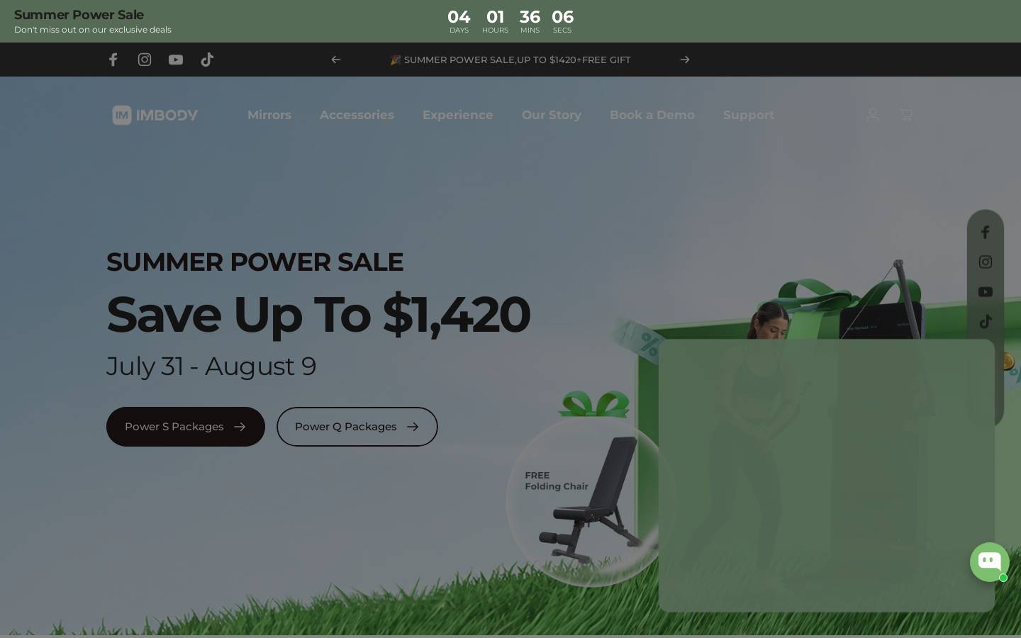 imbody.com homepage screenshot