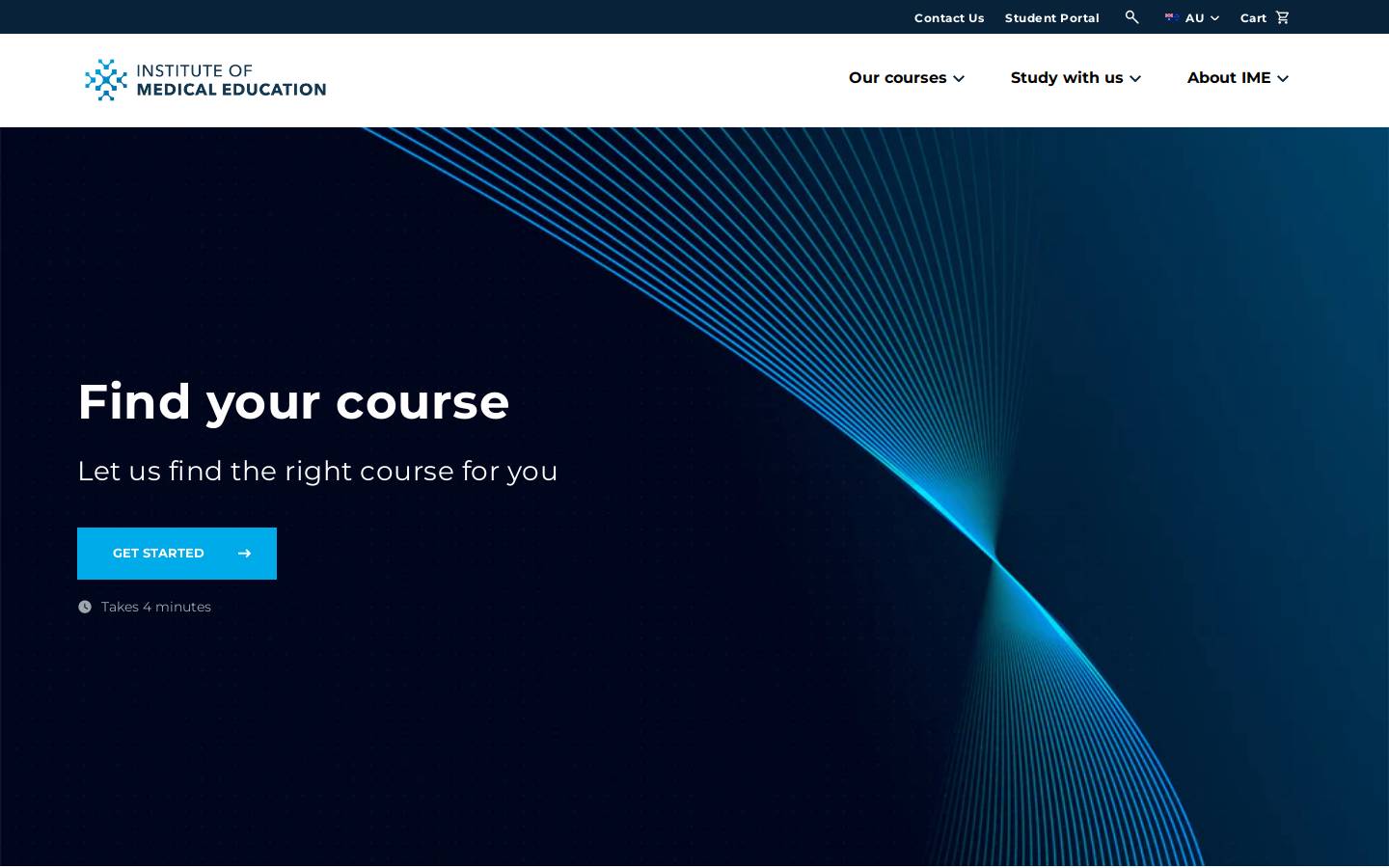 imemedical.com homepage screenshot