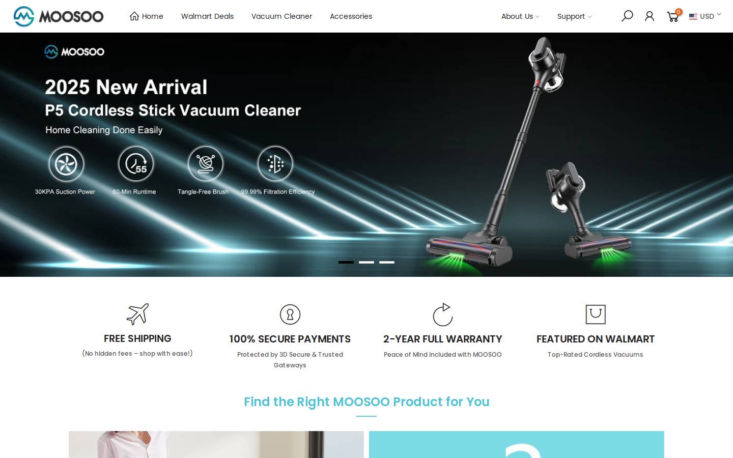 imoosoo.com homepage screenshot