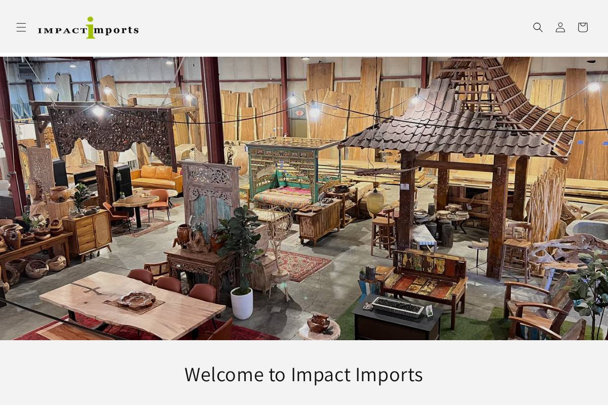 impactimportsusa.com homepage screenshot