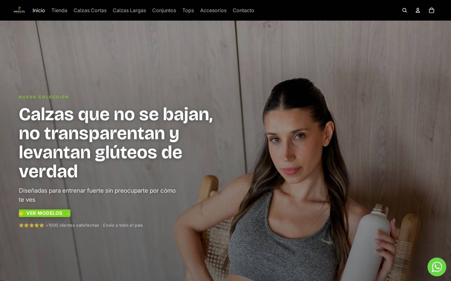impactosport.com homepage screenshot