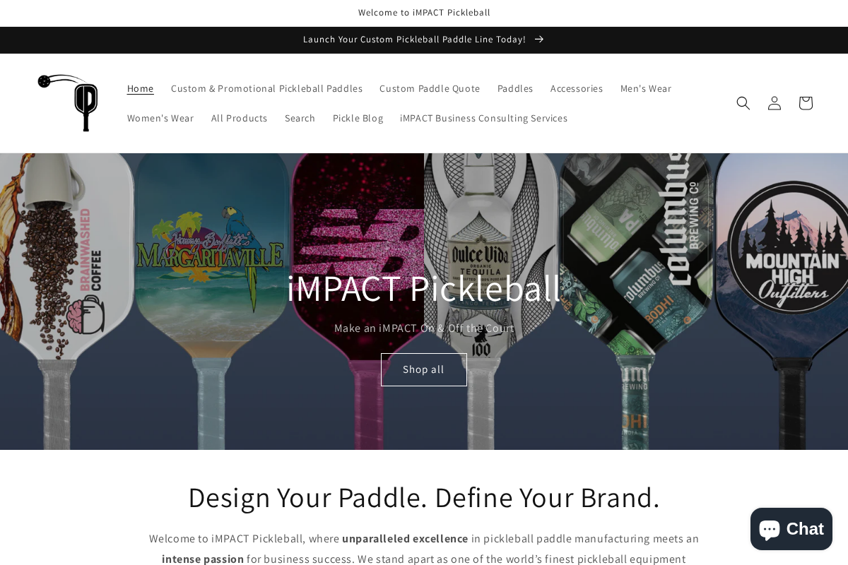 impactpaddle.com homepage screenshot