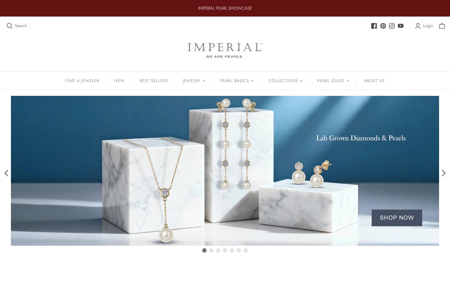 imperialpearl.com homepage screenshot