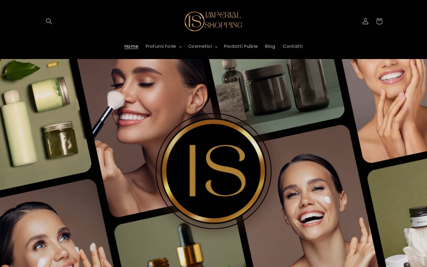 imperialshopping.it homepage screenshot