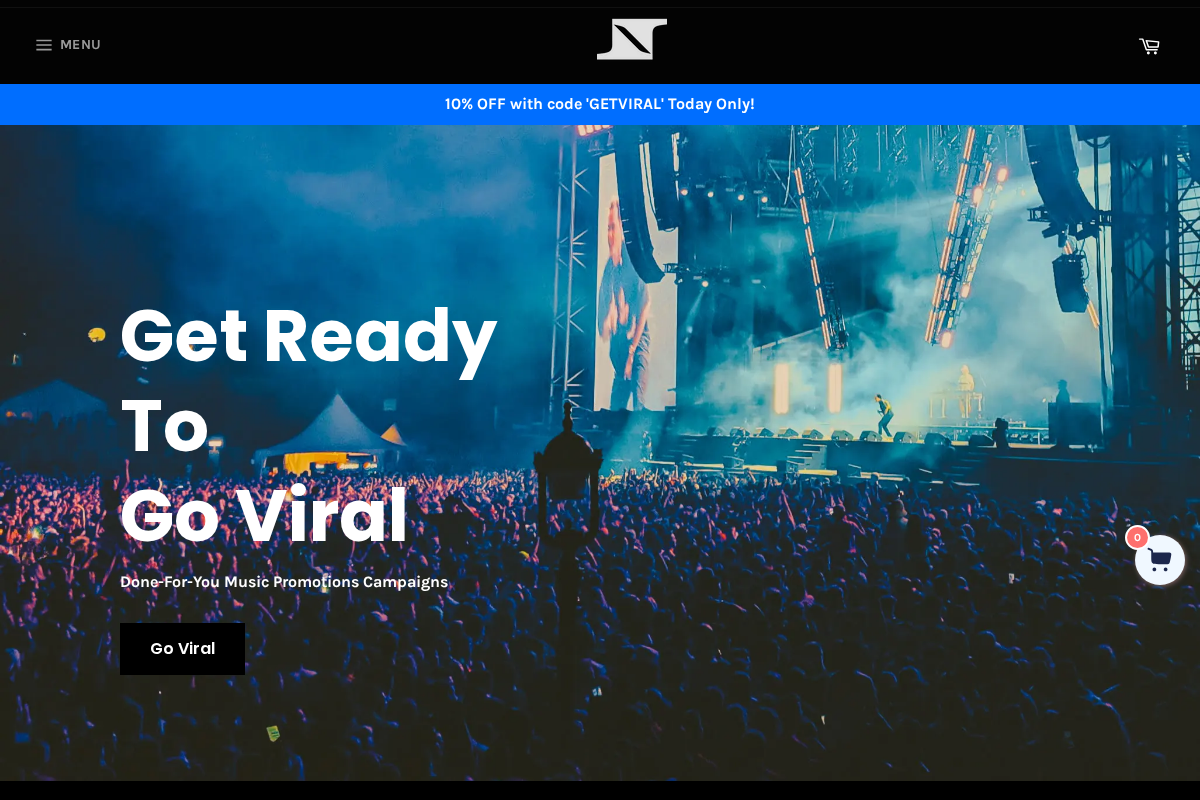 Imperium Network homepage screenshot