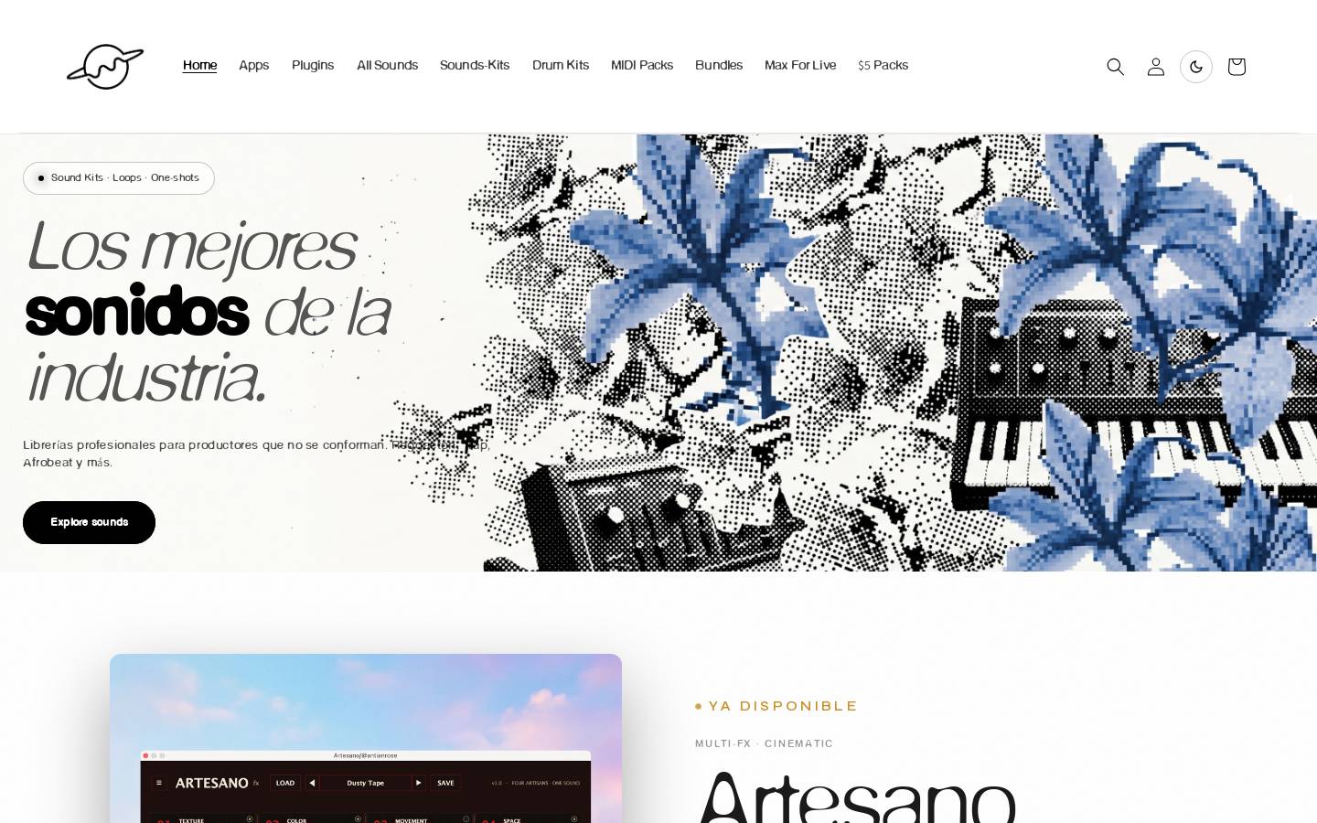 imperiumsounds.com homepage screenshot